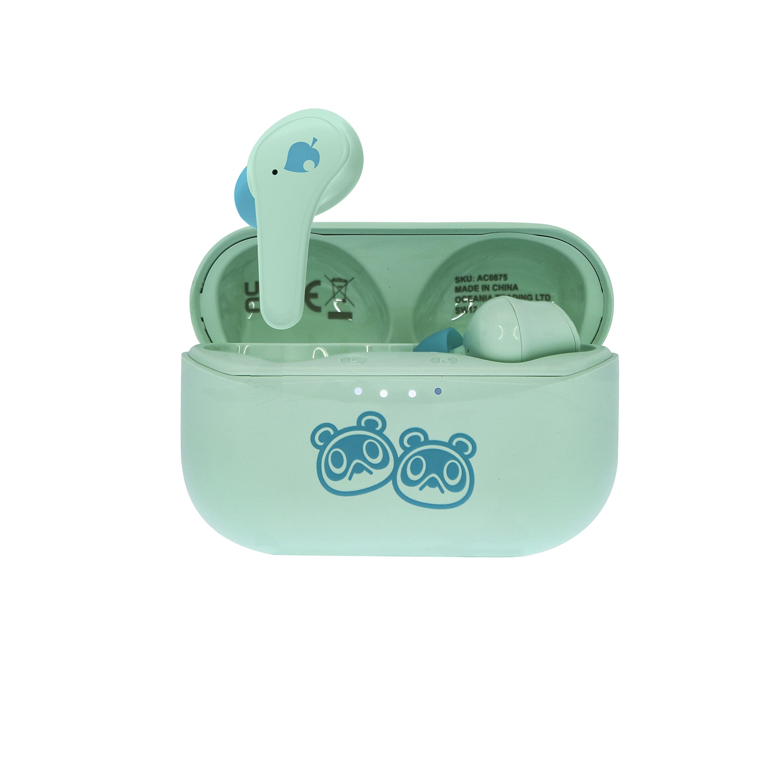 Otl - Auriculares InaláMbricos Bluetooth V5.0 Para NiñOs Animal Crossing Con Caja De Carga. Otl - Auriculares InaláMbricos Bluetooth V5.0 Para NiñOs Animal Crossing Con Caja De Carga.